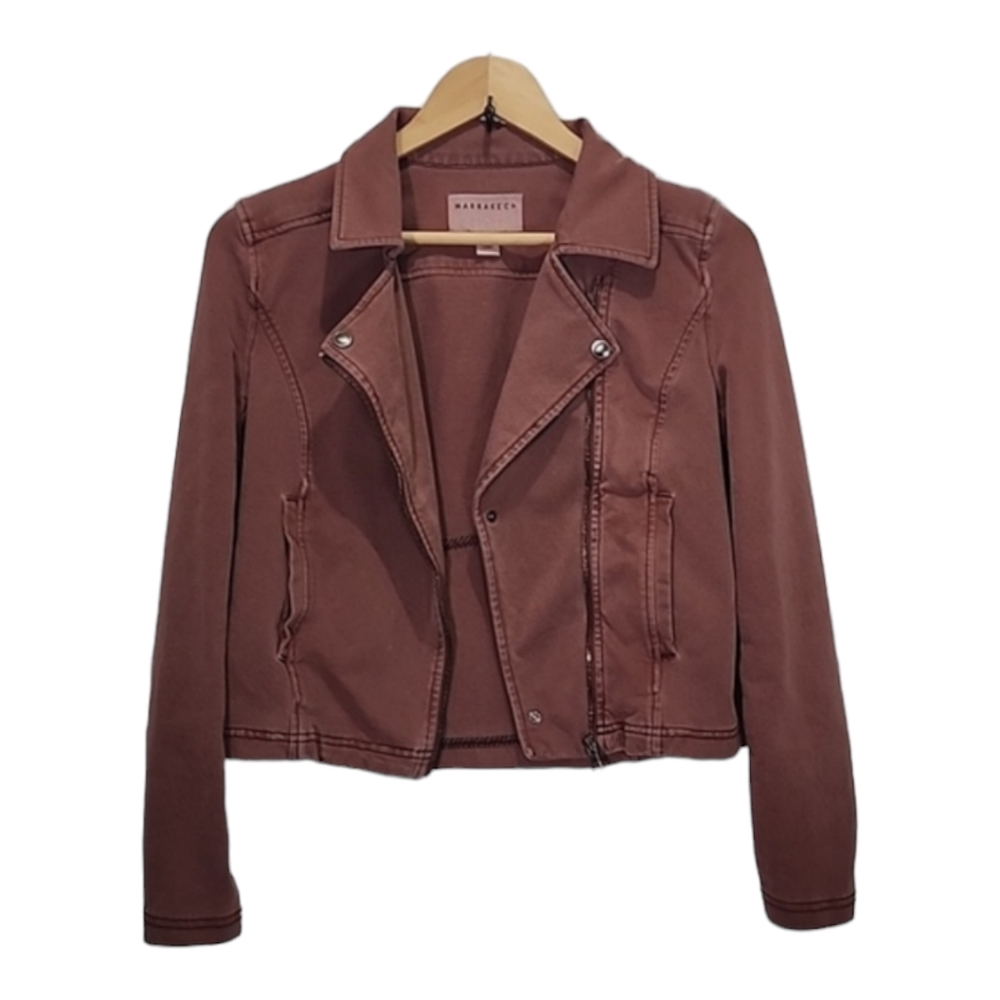 Marrakech MCMCC by anthropologie moto jacket size S